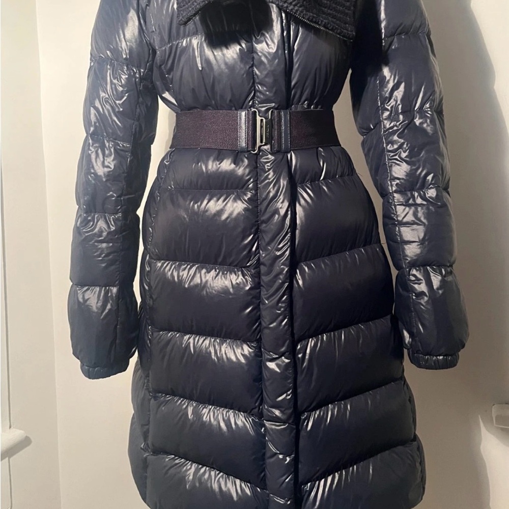 Prada Shiny Black Puffer Jacket
